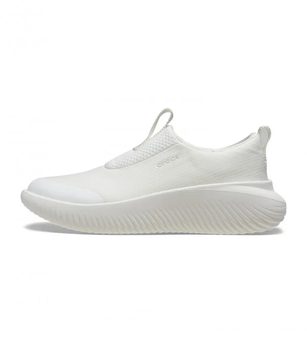 كروكس Crocs Unisex White/White Mellow Ease Slip on